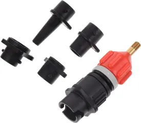 1set Inflatable Boat Sup Pump Adapter Air Converter Nozzle for Kayak and Board Versatile Hose Adapter for Inflatable Equipment for Canoes and Sports Boats