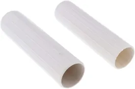 2pcs Oar Paddle Handle PVC Head Parts Canoe Kayak Fishing Boat Inflatable Boat Dinghy Raft Accessories
