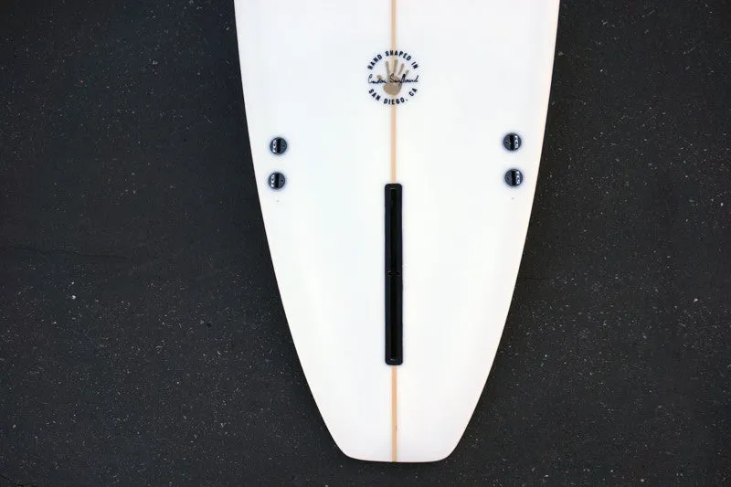 8' Ultimate Longboard Surfboard with Mexican Blanket Inlay (Poly)