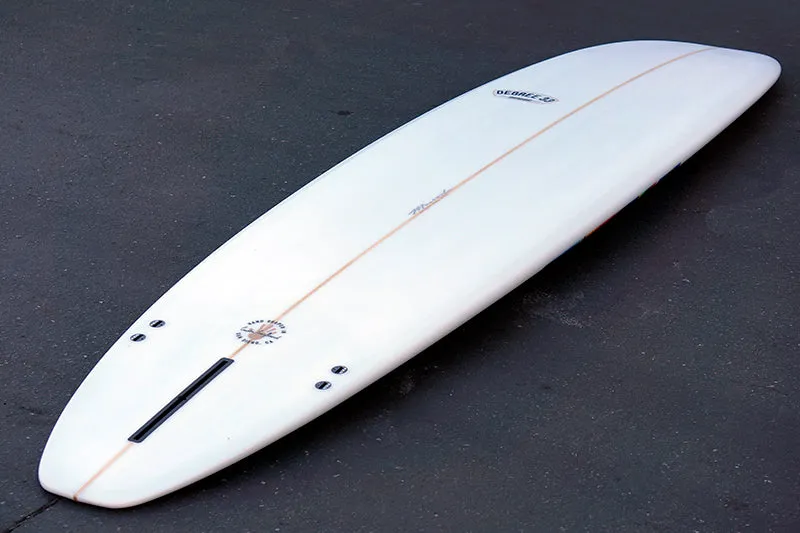 8' Ultimate Longboard Surfboard with Mexican Blanket Inlay (Poly)