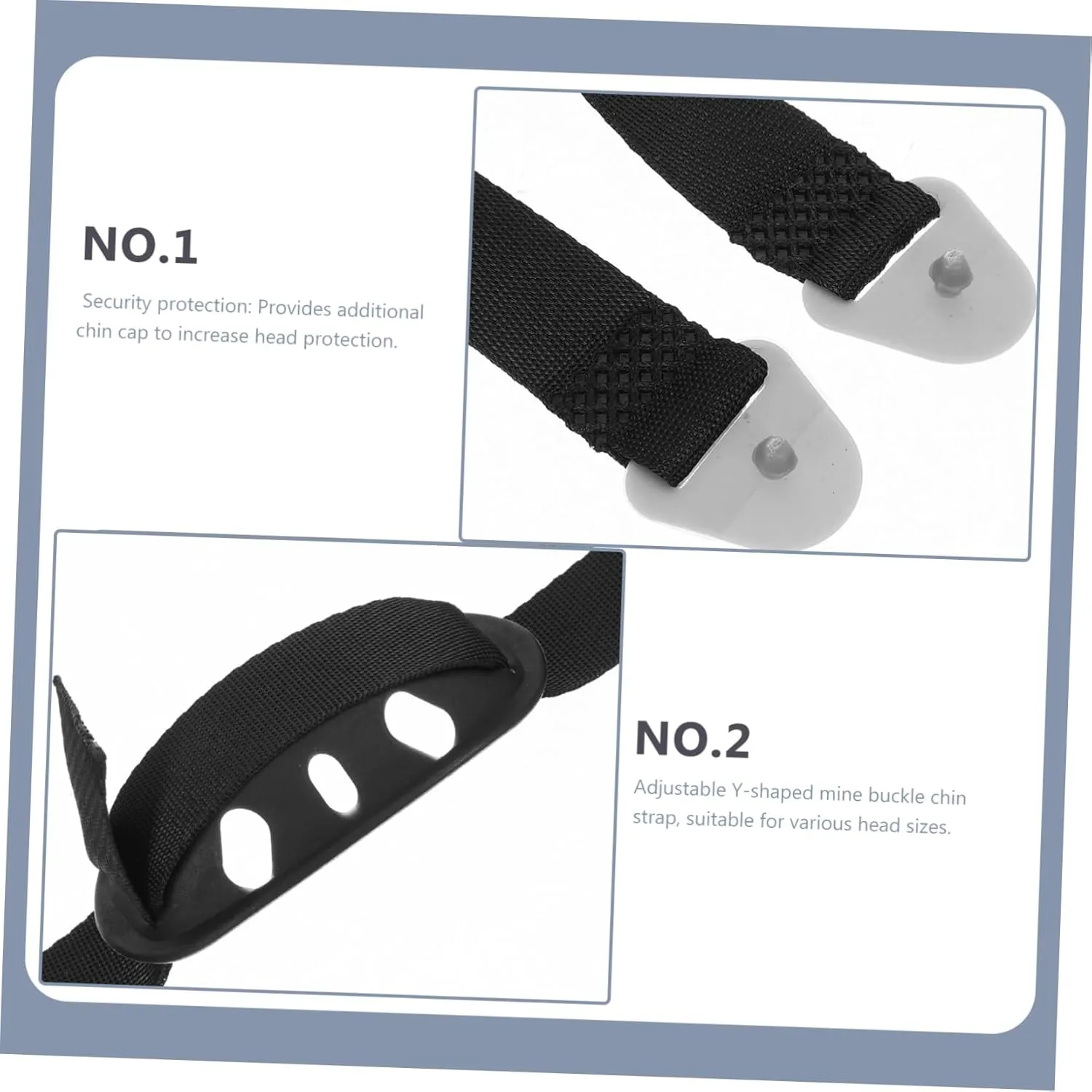 Adjustable Helmet Chinstrap Easy Install Hard Hat Chin Cord for Construction Workers Sturdy and Sturdy
