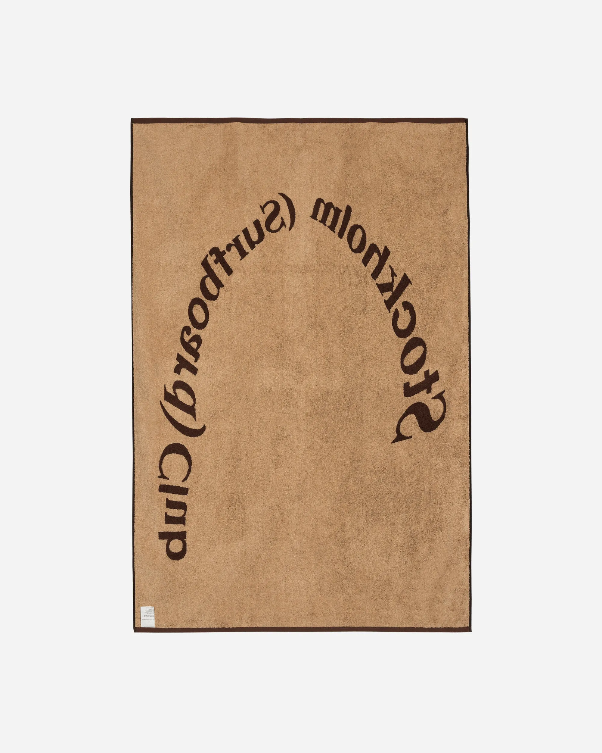Arch Logo Towel Brown