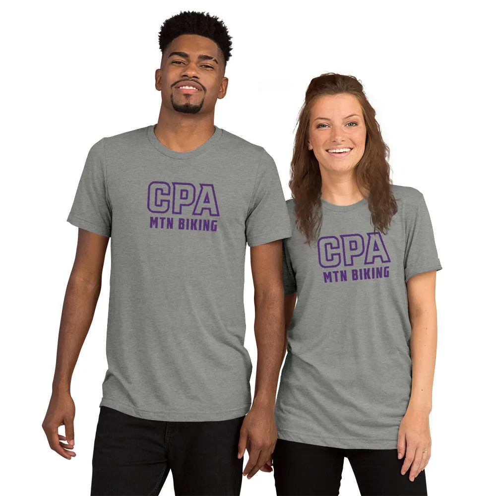CPA Mtn Biking / Unisex Tri-Blend Tee