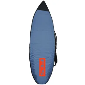 FCS 6' Classic All Purpose Surfboard Cover Bag - Steel Blue/White
