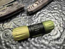 Heretic Knives Hyperion Flashlight, Antique Green, Green Turbo Glow H090 pre-owned