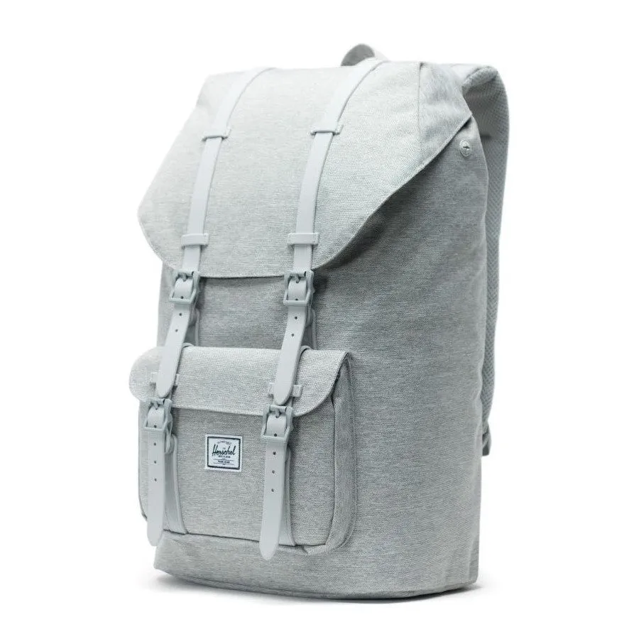 Herschel Little America Backpack - Light Grey Crosshatch