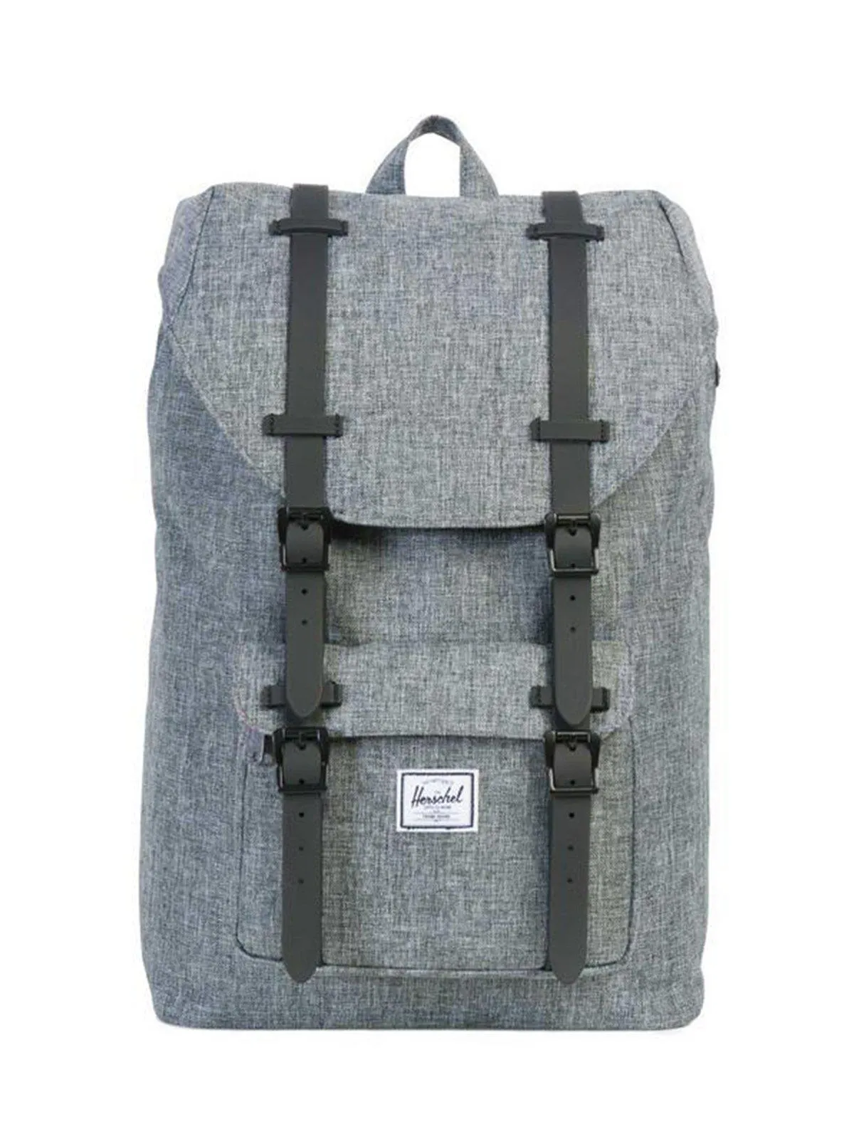 Herschel Little America Mid Backpack Raven Crosshatch 17L