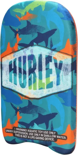 Hurley Kids Kickboard - Swim Training Kickboard for Kids, Swimming Pool Floats and Exercise Equipment for Boys and Girls (18 Inches)