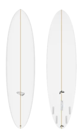 Lowrider 7'6" x 21.87 X 2.71 - 50.40L, Round Pin, 4x  Futures Fin Boxes, PU - ID:926310
