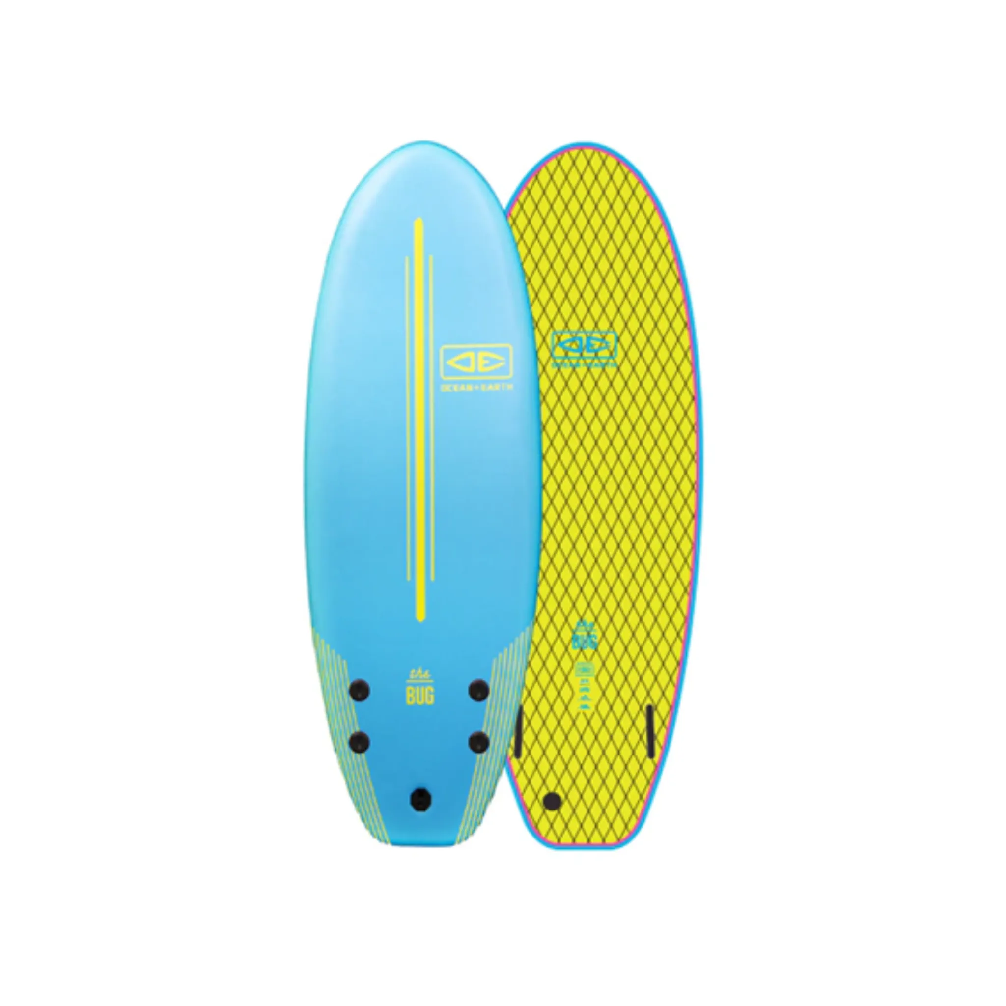Ocean and Earth The Bug Mini Softboard 4'8 - Blue