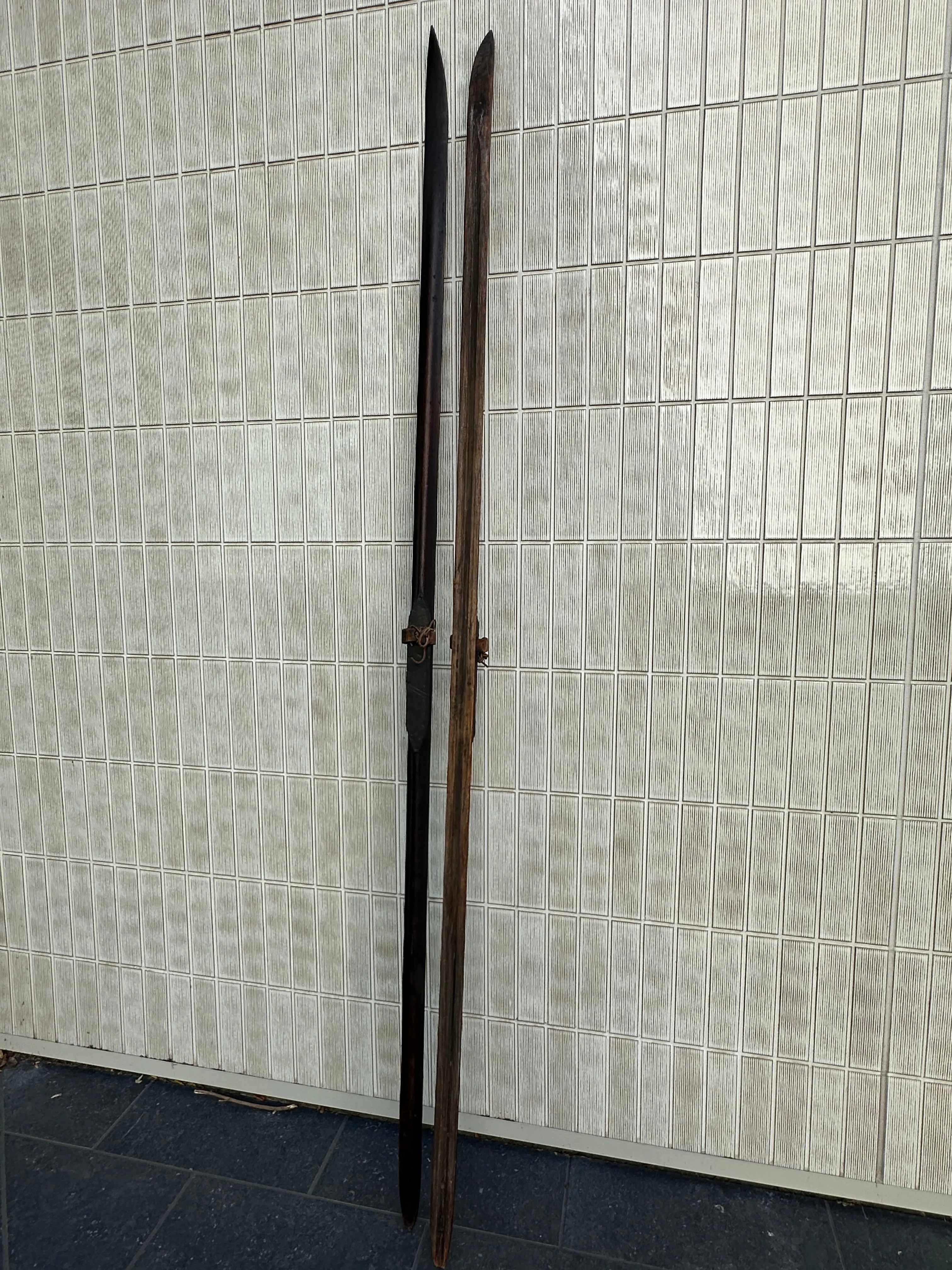 Primitive Norwegian Snow Skis 106"
