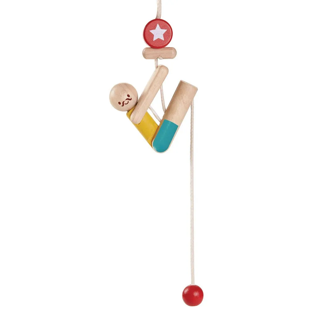 Rope Climbing Acrobat