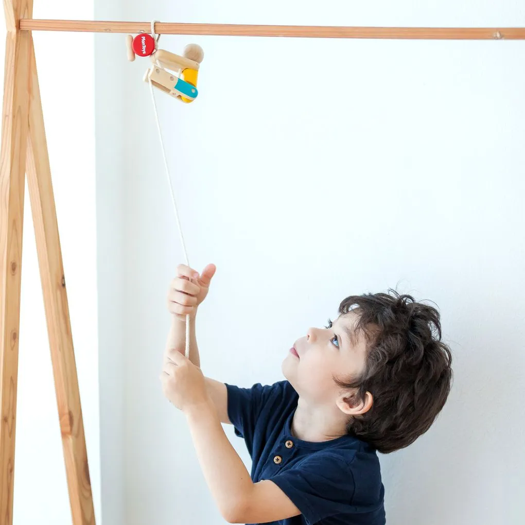 Rope Climbing Acrobat