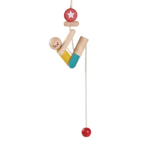 Rope Climbing Acrobat