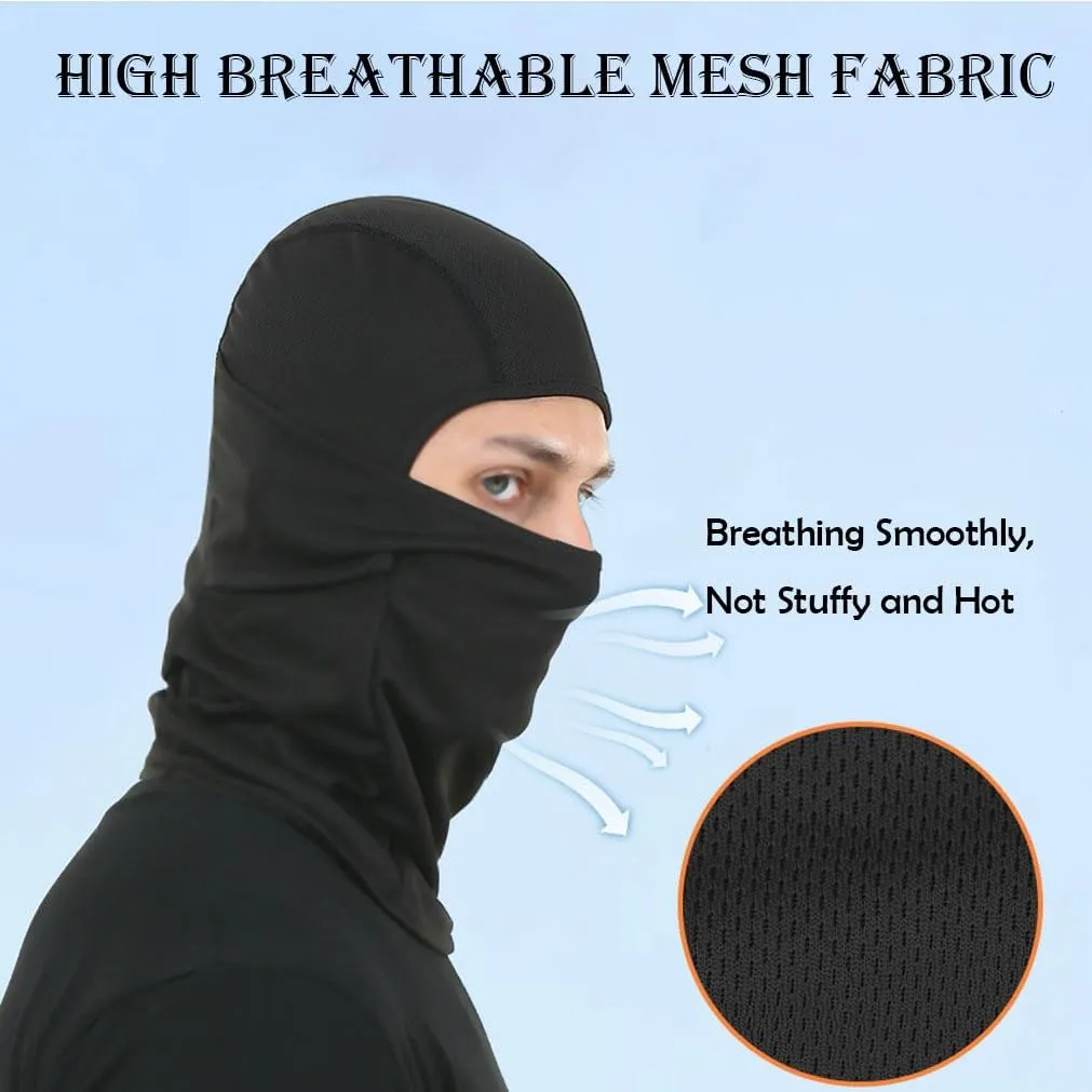 Ski Mask for Men Balaclava Face Mask Women Summer Shiesty Mask Full Head Cover for Motorcycle Helmet Football Sun Protection