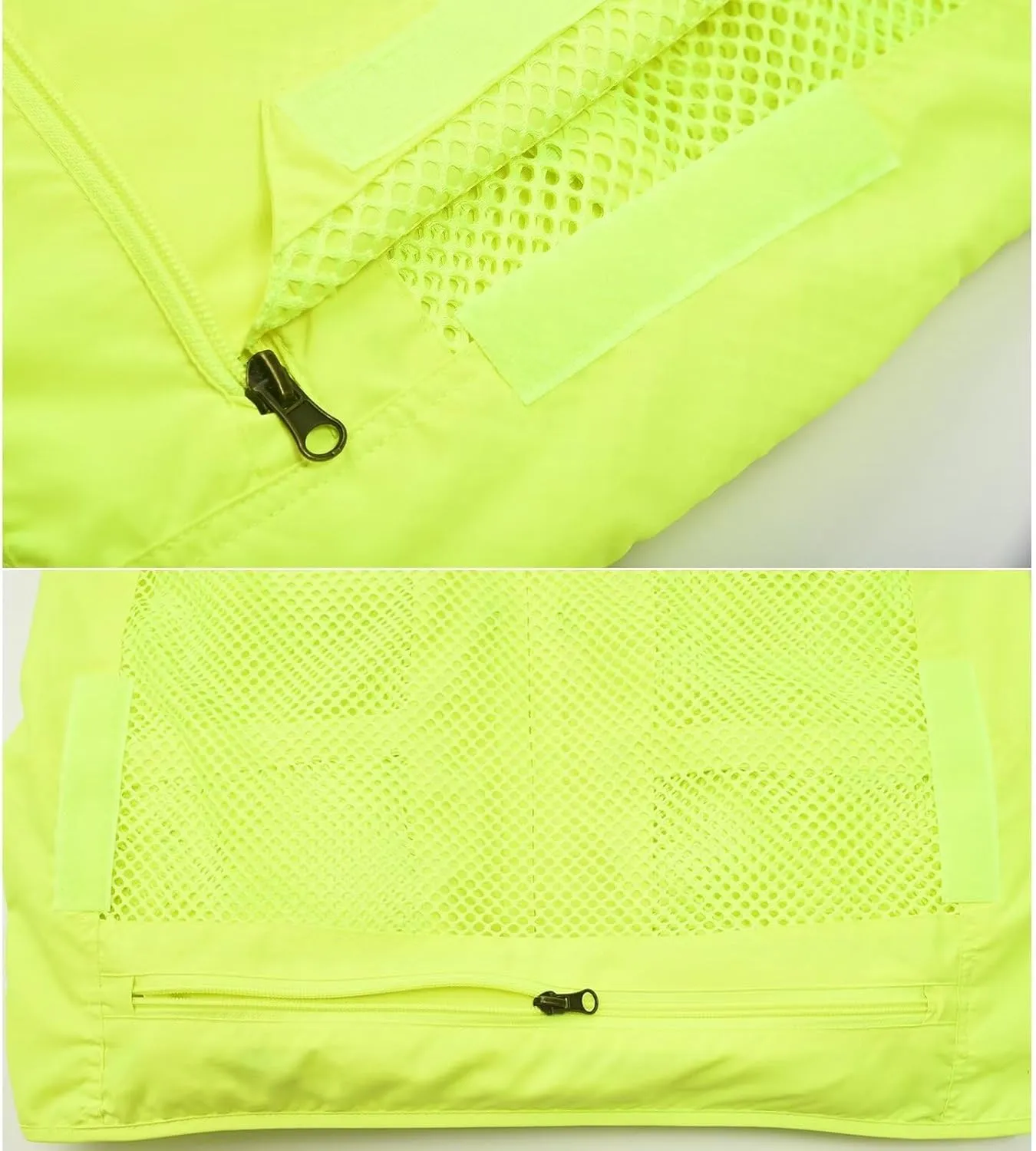 Spanye Mens Fishing Hunting Vest Outdoor Travel Utility Vest Tactical Work Jacket Multi Pocket